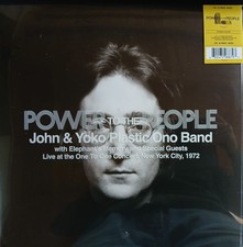 John Lennon Power To The People Live NYC 1972   Vinyl 2LP Beatles