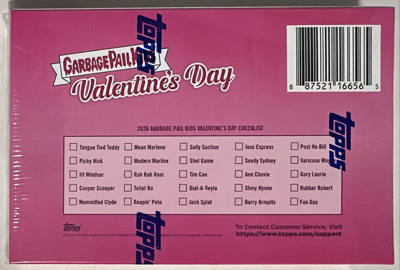 Scatola sigillata 2026 Topps Garbage Pail Kids San Valentino foto 2