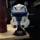 LEGO Star Wars Captain Rex Helmet 75349 Complete Set w/ Display Stand 2023