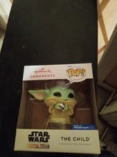 2021 Hallmark Ornament Funko Pop! Star Wars The Child Baby Yoda Grogu Walmart Ex