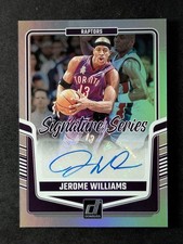 2024-25 Panini Donruss JEROME WILLIAMS Auto Holo Signature Series #SS-JWR