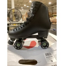Jackson Finesse Black Artistic Rhythm Roller Skate Package Tone Wheels Size 9