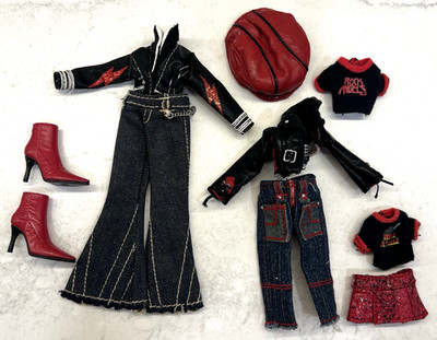Bratz Rock Angelz Assorted Clothing Lot No Dolls Original MGA Entertainment 2005