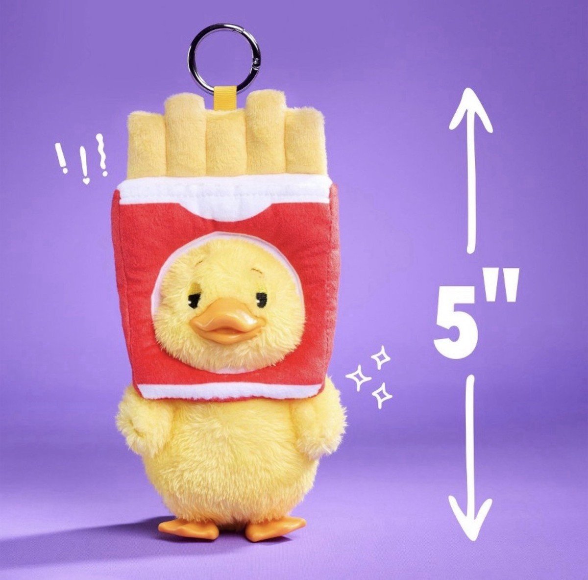 Happy Haul Duckalooz Snack Quack Plush Duck Clip-On Blind Box 5