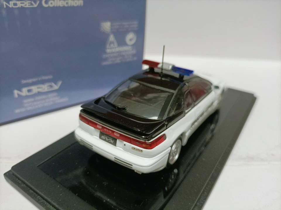 Norev 1:43 Subaru SVX Arcyone Pace Car Track Navigation Car Model  - Image 3 of 4