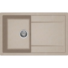 ELLECI LIFE 300 LG230051 Lavello 1 Vasca Gocciolatoio Reversibile Avena 79x50