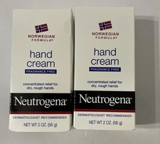 Neutrogena Norwegian Formula Fragrance Free Hand Cream 2 Oz. -2 Boxes