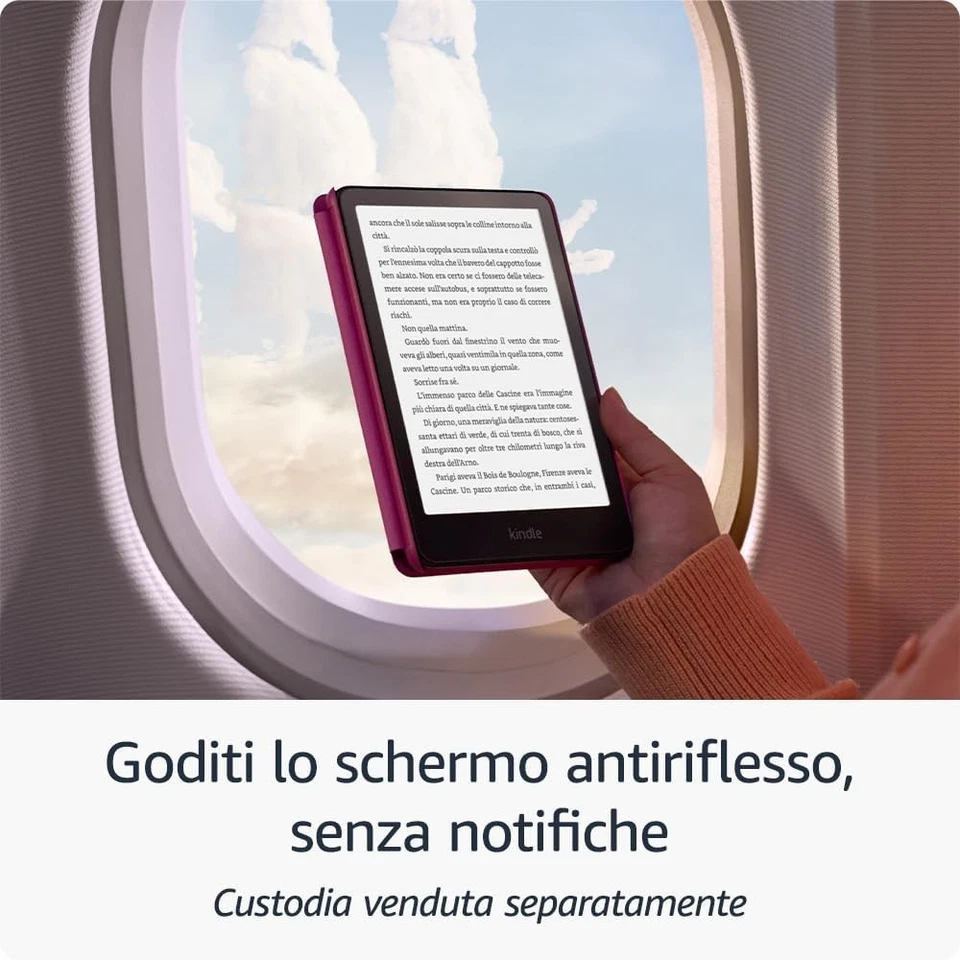 eBook Reader Amazon Kindle Paperwhite 12 GEN 16GB (2024) 6” (senza pubblicità) - Immagine 2 di 4