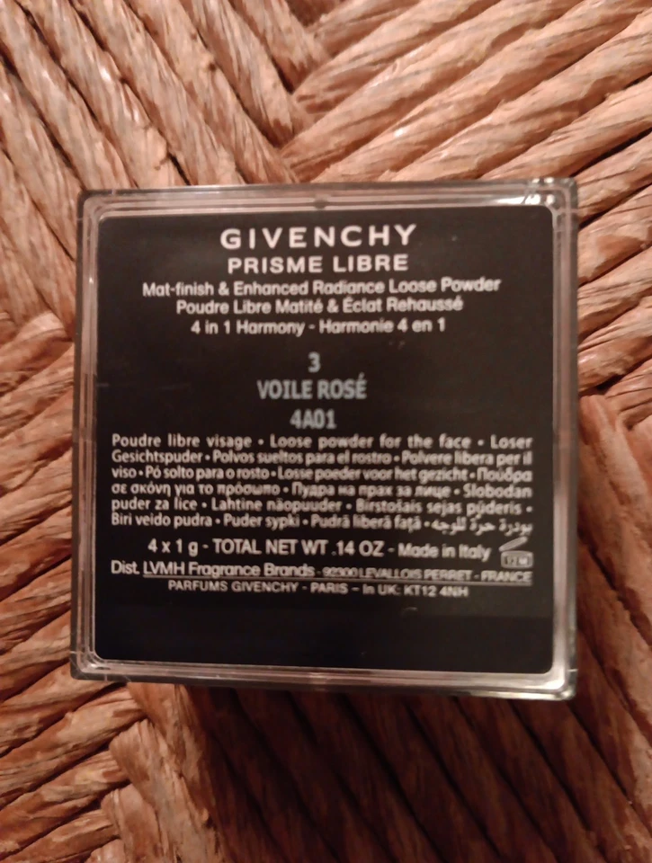 Givenchy Prisme Libre Loose Powder # 3 VOILE ROSE Old Formula .14 Oz Mini Size - Image 2 of 3