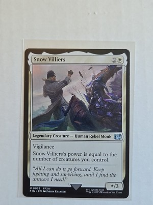 #ad #ad Snow Villiers Final Fantasy NM MTG Magic Uncommon Creature $1.40