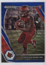 2021 Panini Prizm Draft Picks Blue Wave Prizm 231/249 Javian Hawkins #119 0ud4