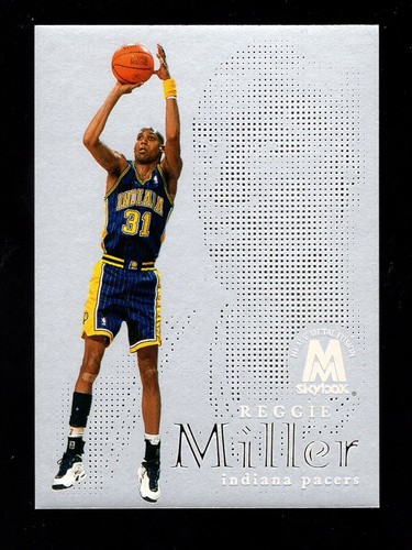 Reggie Miller #8F 1998 Skybox Molten Metal Fusion card