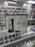 Sony PlayStation 5 Slim Disc Console 1TB, 4K Blu-ray, White