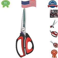 10" Multipurpose Scissors with Ergonomic Handle - Ideal for Gardening