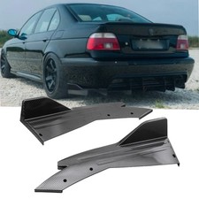 For M5 E39 M3 E90 Carbon Fiber Style Rear Bumper Lip Diffuser Splitter Spoiler