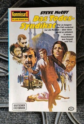 Kommissar X steve Mccoy Das Todes-Syndikat Kx 611 April 1982 Roman Taschenbuch 