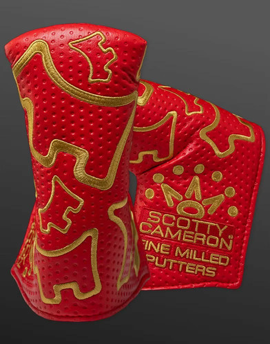SCOTTY CAMERON 2026 CLUB CAMERON MEMBER DANCING SCOTTY DOG HEADCOVER RED New