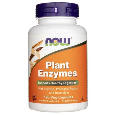 Now Foods Plant Enzymes Pflanzliche Enzyme 120 Kapseln Verdauung