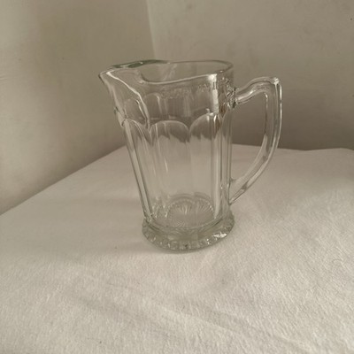 Gebrauchter Vintage schwerer Glas Quartmaß/Krug
