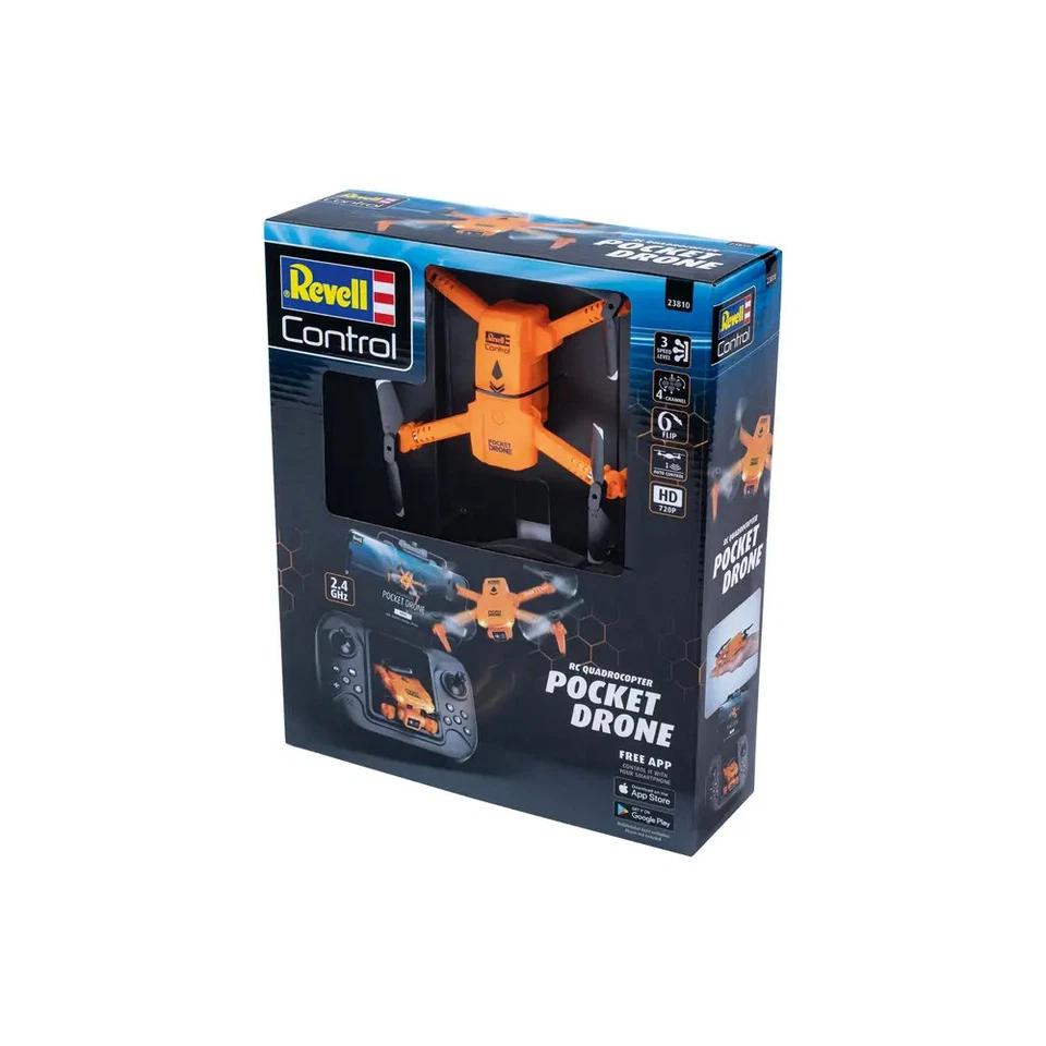 RC Quadrocopter Pocket Drone, Revell Control Ferngesteuerte Drohne - Bild 2 von 4