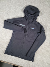Patagonia Better Sweater Full Zip Hoody Medium Black Womens Jacket Hiking Fleece