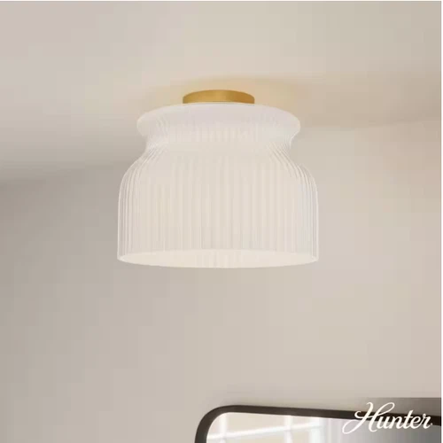 Hunter Fans - Harlowe - 1 Light Lagrge Flush Mount-9.8 Inches Tall and 14 Inches - Picture 3 of 11