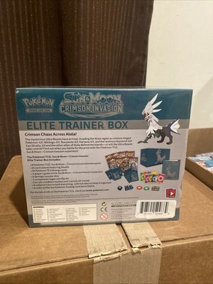 Pokémon TCG: Sun and Moon - Crimson Invasion Elite Trainer Box for