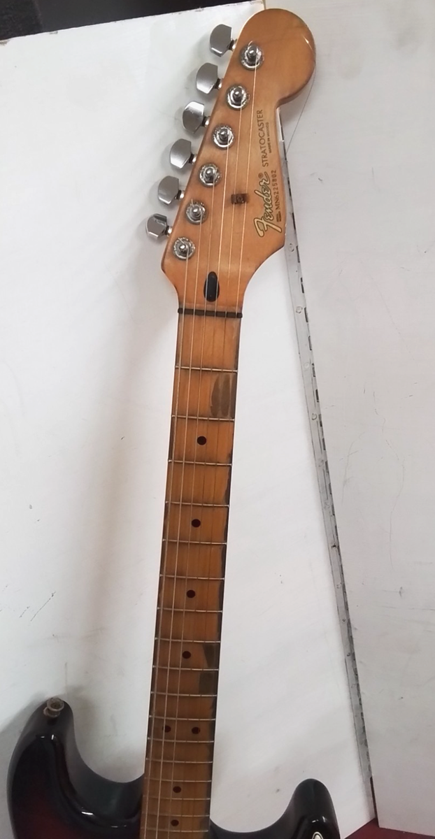 1996 Fender Mexico 50th Anniversary Sunburst Stratocaster