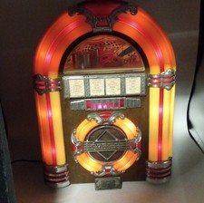 Crosley CR-11 Collector's Limited Edition Jukebox Style Radio Tabletop Tested