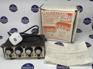 Gaugemaster Q Four Tracks Trains Controller Transformer VGC N OO Model Railway