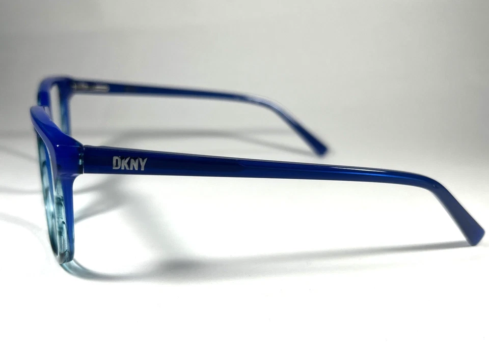 DKNY DK5062 430 Eyeglasses Frame Blue Teal 5062 Size: 53-16-135 - Image 2 of 4