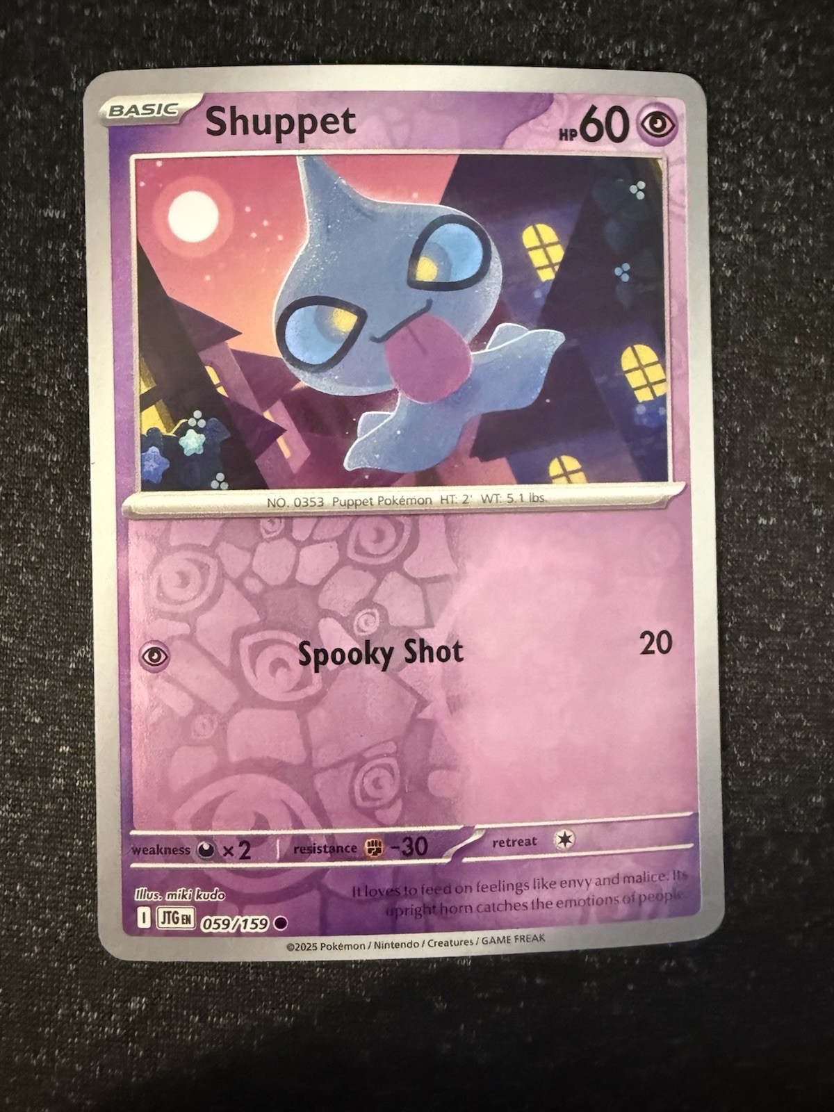Shuppet 059/159- Journey Together- Reverse Holo Common- NM/M
