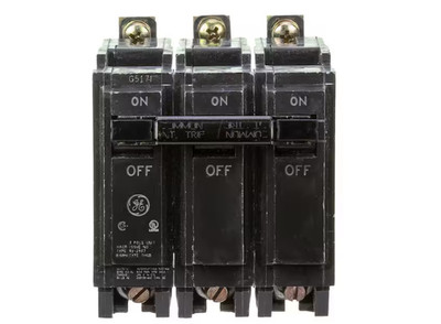 NEW GE THQB THQB32090 3 Pole 90 Amp Silk Screen Bolt-On Circuit Breaker
