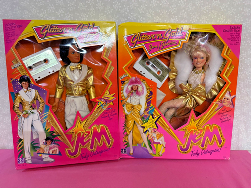 Poupée Jem Et Les Hologrammes – Rock’n Gold Jem/Jerrica – Hasbro – Neuve En Boîte