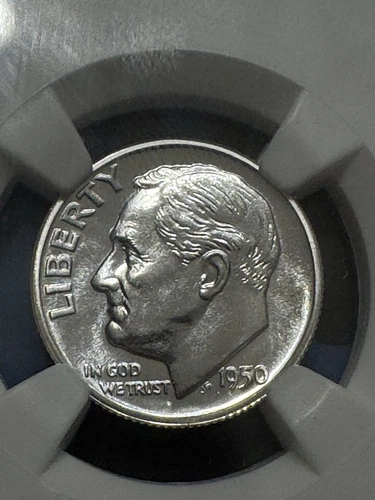 1950 Proof Roosevelt Dime, NGC PF66, Free shipping