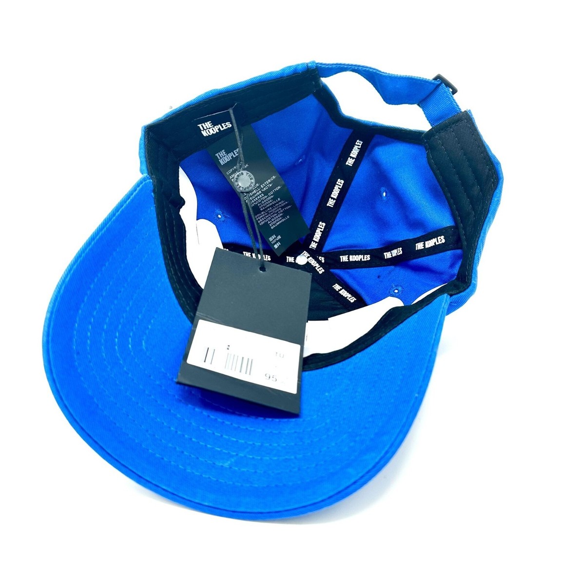 The Kooples Blue size One size Baseball hat NWT The Kooples Royal Blue Cotton Baseball Cap Adjustable Hat | eBay main image 2