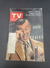 NY Metro 1972 TV GUIDE March 4-10 Johnny Carson Takes A Look At His Own Show MR