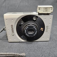 Canon IXUS Black  Silver Point  Shoot Zoom Lens 24-48mm Film Camera For Parts