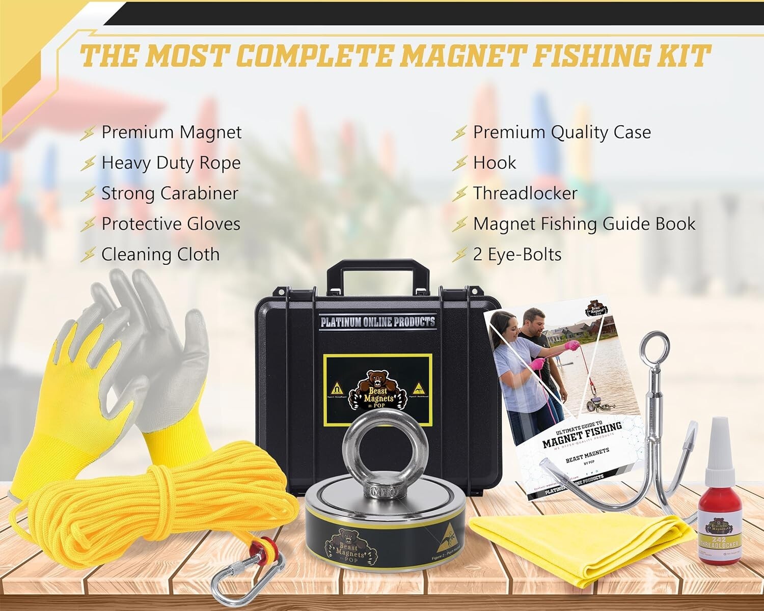 1320LB’s Complete Fishing Kit Double Sided Fishing Kit