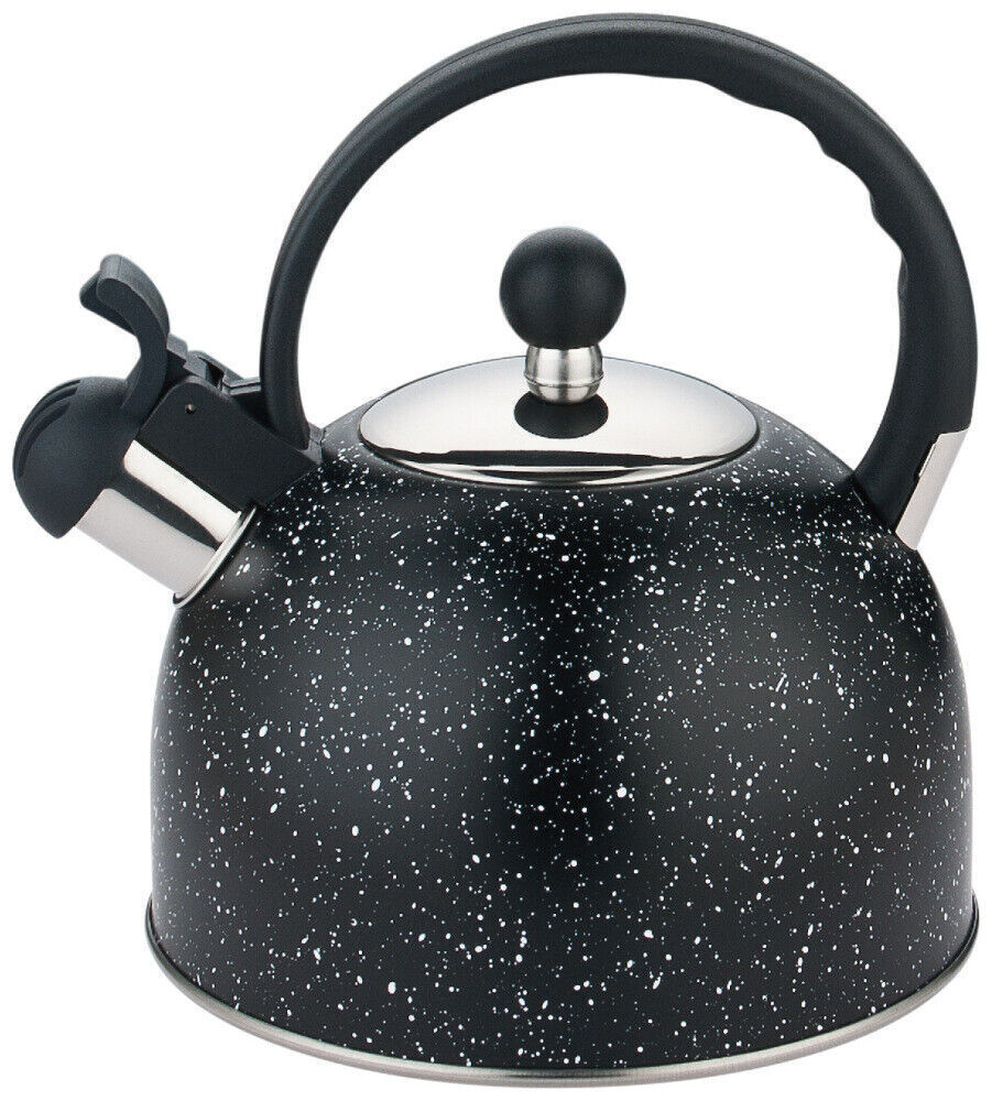 2L Whistling Kettle Stainless Steel Camping Kettle for Gas Stove