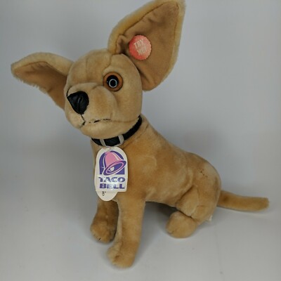 1999 TACO BELL Talking Chihuahua Plush Dog Yo Quiero Taco Bell Dog w/ tags | eBay