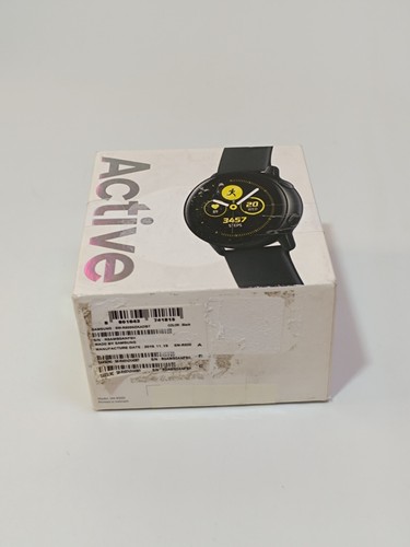 Samsung Galaxy Watch Active schwarz 8801643741815 Ausstellungsstück _0,17_5 - Afbeelding 2 van 16