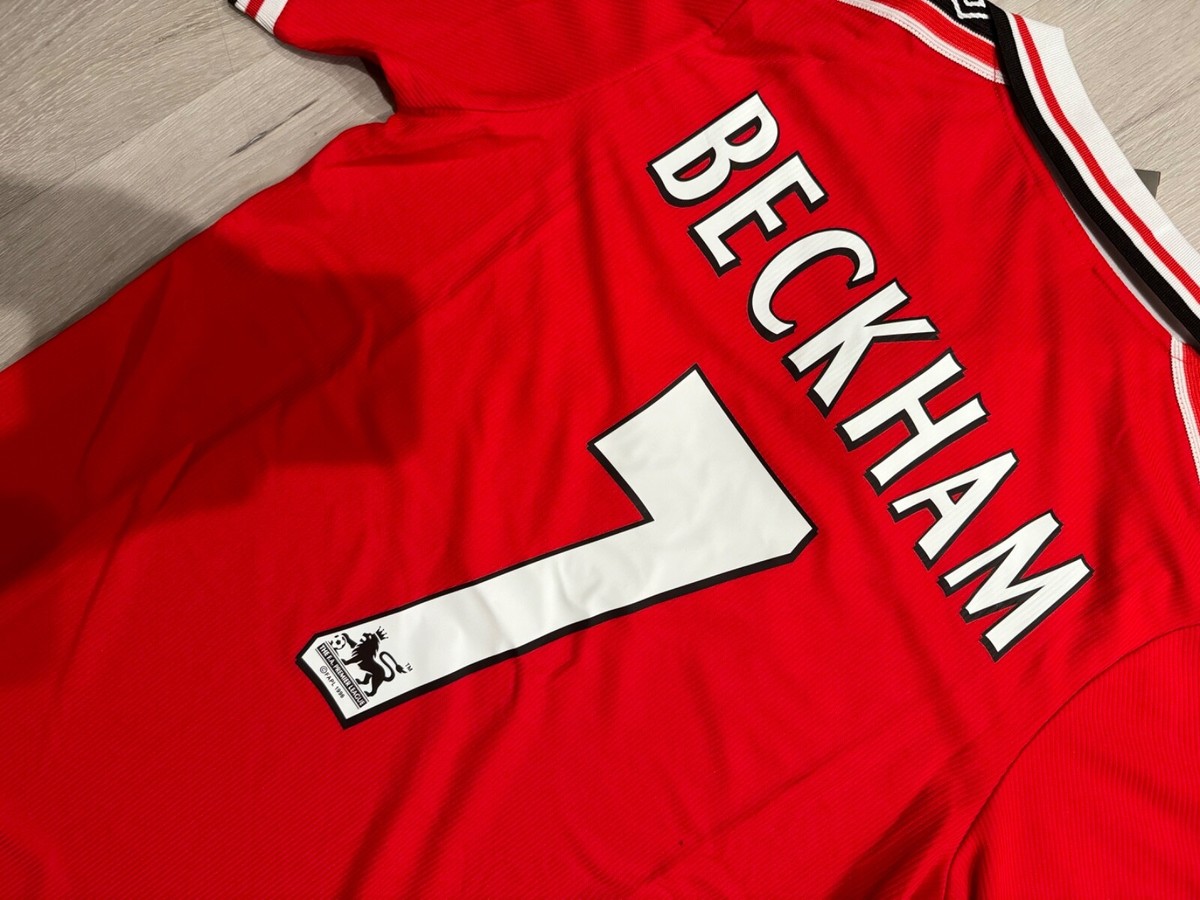 David Beckham Manchester United Retro 1998/99 Vintage 98/99