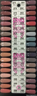 DND DC Soak Off 100% Gel Polish full size LED/UV 216 COLORS! -YOUR CHOICE!