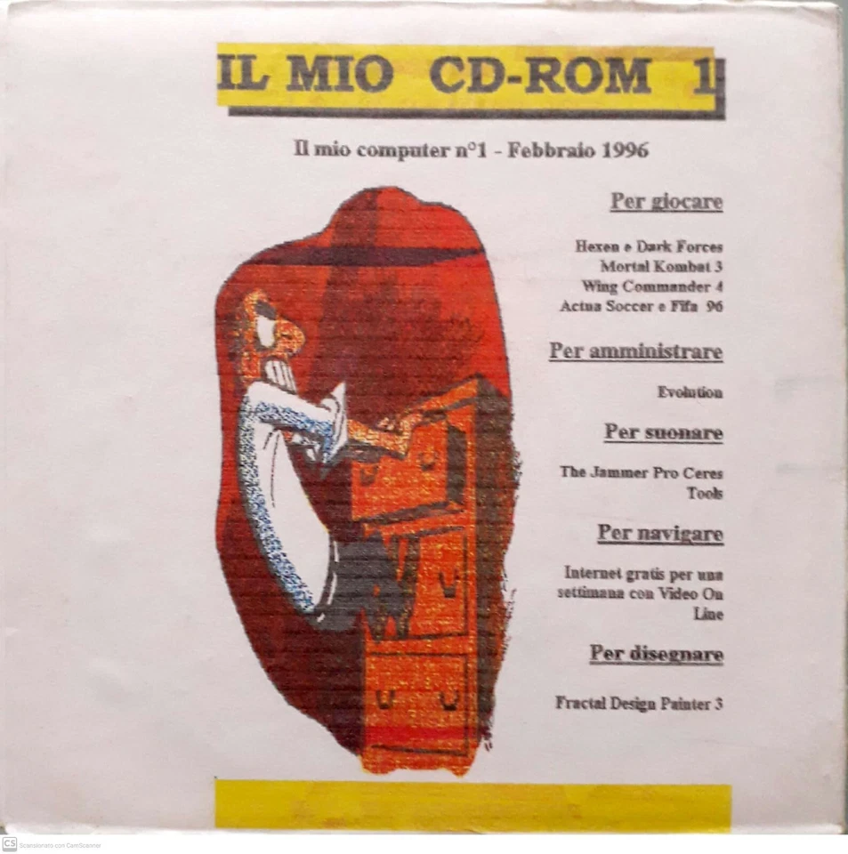 Rivista mensile IL MIO COMPUTER Anno 1 n.1 Febbraio 1996 con CD-ROM allegato - Immagine 2 di 3
