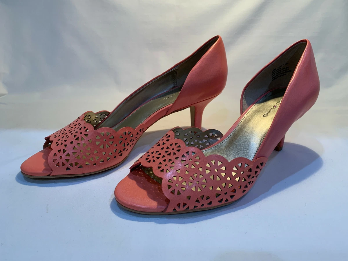 Coral hotsell colored heels