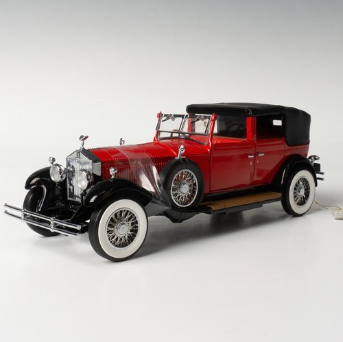 Franklin/Danbury mint 1:24 1929 Rolls-Royce Cabriolet DeVille classic model 118 - Picture 4 of 12