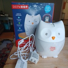 Skip Hop Baby Infant Nightlight Soother Owl Glowing Belly Music Sounds Moon Star