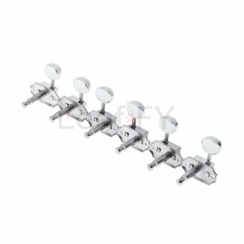 6PCS Chrome Guitar Deluxe Tuning Pegs Tuners Machine Heads for Gibson - Picture 1 of 6