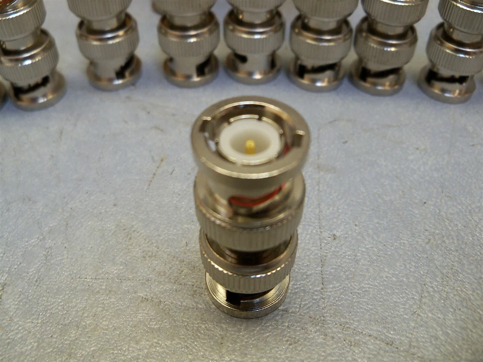 Coax Coaxial RF Adapters Amphenol 031-218-RFX Connectors Lot of 11 - Image 2 of 4